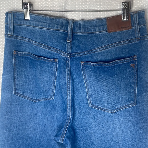 Madewell The High Rise Slim Crop Boyjean Raw Hem Sz 29 - Picture 8 of 13